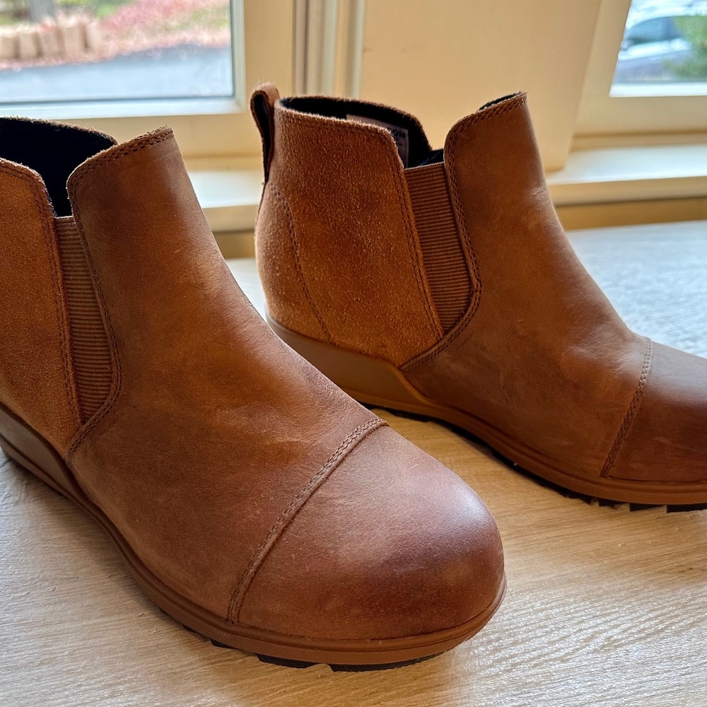 Sorel Women’s Evie Pull-On Boot - Velvet Tan - Size 8.5